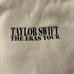 Taylor Swift The Eras Tour Beige Large Hoodie